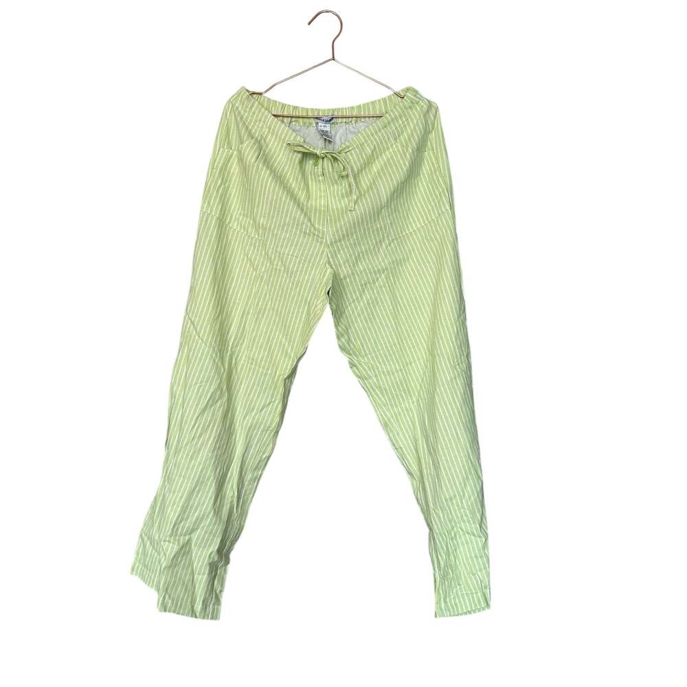 Jessica London linen blend NWOT striped pant size 14 petite
